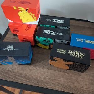 Pokemon Etbs X 8 . Empty